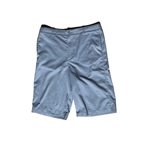 Under Armour Youth Boy Shorts. Flat Front. Grey. Performance. Golf. Size 20 - Picture 1 of 8